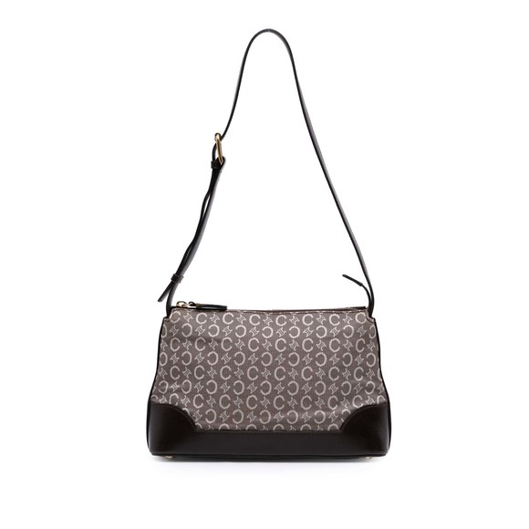 Pre-Loved Celine C Macadam Canvas Shoulder Bag - Picture 1 of 10